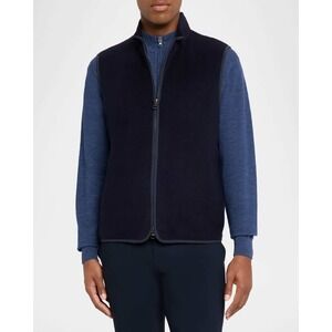 Peter Millar Men's Crown Sport Micro Fleece Vest Size Large